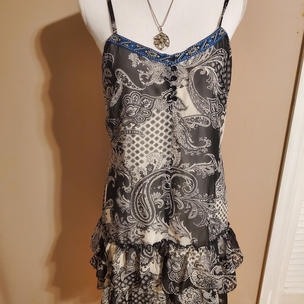 NEW Xhileration Ruffle Hem Sundress